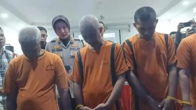 Polres Sukabumi Kota Gulung Sindikat Curanmor Bermodal Dokumen Palsu