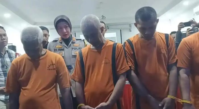 Polres Sukabumi Kota Gulung Sindikat Curanmor Bermodal Dokumen Palsu