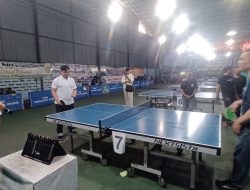 Bah Yose, Buka Kejuaraan Tenis Meja Kujang Cup I