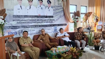 Ayep Zaki Tegaskan Arah Baru Pembangunan Sukabumi di Musrenbang Citamiang