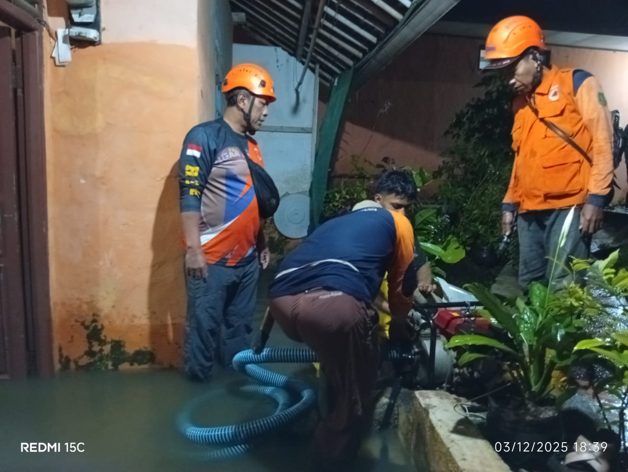 Hujan Deras Picu Banjir di Cikondang, Rumah dan PAUD Ikut Tergenang