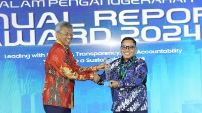 Jamkrindo Raih Juara ARA 2024  untuk Kategori BUMN Non-Publik Keuangan