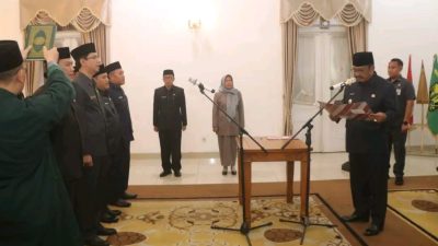 Bupati Sukabumi Kukuhkan Empat Pejabat Eselon IIb, Struktur Pemerintahan Kian Solid