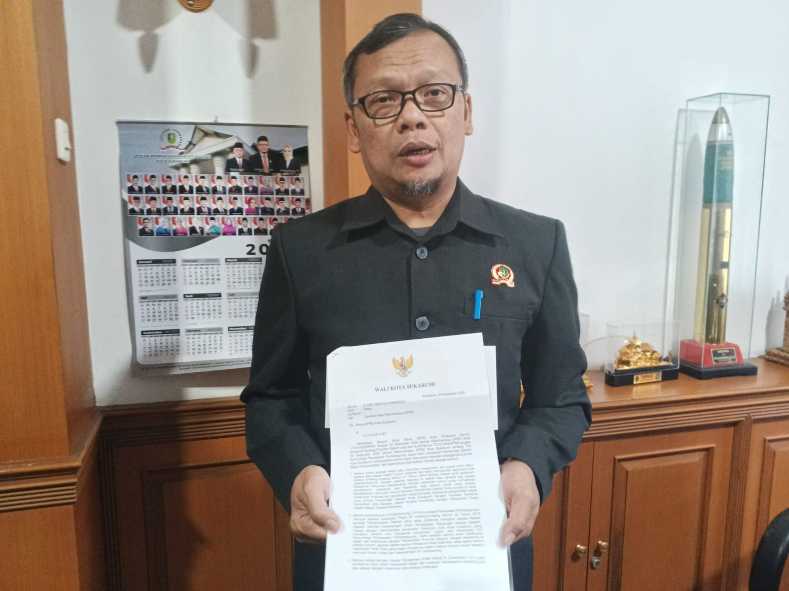 DPRD Nilai Jawaban Wali Kota Belum Menjawab Persoalan Wakaf Uang dan TKPP