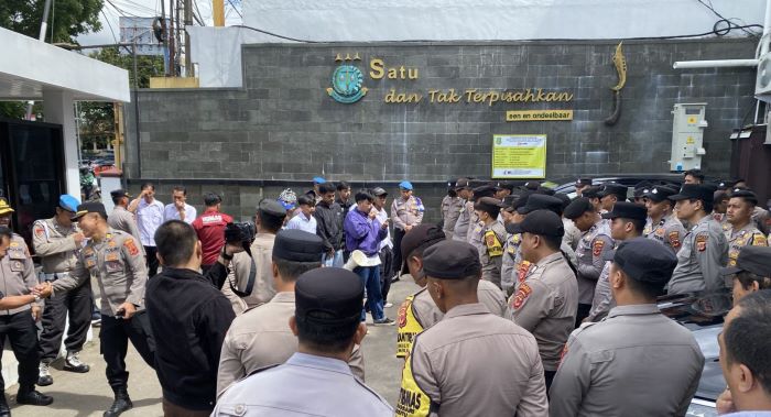 Aksi Mahasiswa di Kejari Sukabumi, Tuntut Kejelasan Penanganan Korupsi