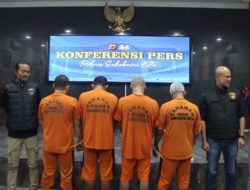 Operasi Gabungan Polres Sukabumi Kota Berhasil Ungkap Jaringan Curanmor