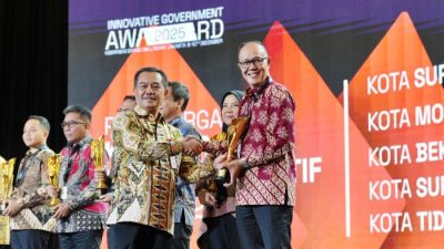Sukabumi Raih Penghargaan, Masuk 9 Kota Paling Inovatif di Indonesia 2025
