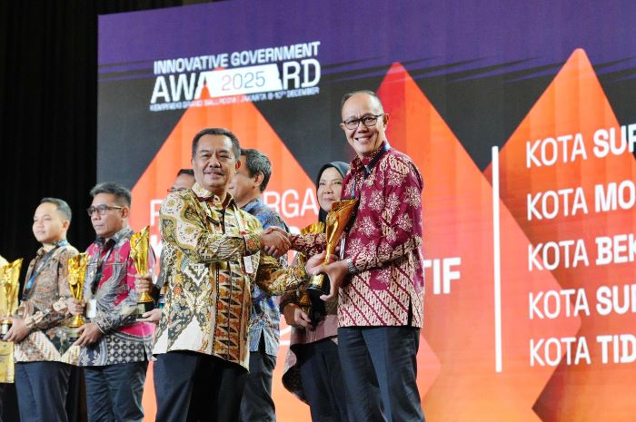 Sukabumi Raih Penghargaan, Masuk 9 Kota Paling Inovatif di Indonesia 2025