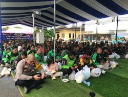 Deklarasi Kamtibmas, Ratusan Ojol Sukabumi Nyatakan Komitmen Keamanan