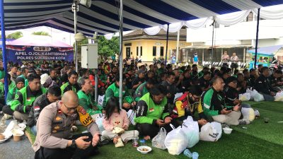 Deklarasi Kamtibmas, Ratusan Ojol Sukabumi Nyatakan Komitmen Keamanan