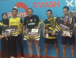 Tumbangkan Tuan Rumah 3-2, Apay PTM Plara Rajai Turnamen Tenis Meja Divisi B Sukabumi