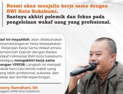 Hapus Stigma Konflik Kepentingan, DPRD Kota Sukabumi Sambut Baik Transisi Pengelolaan Wakaf ke BWI
