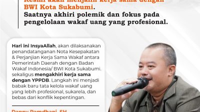 Hapus Stigma Konflik Kepentingan, DPRD Kota Sukabumi Sambut Baik Transisi Pengelolaan Wakaf ke BWI