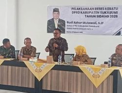 Ketua DPRD Sukabumi Instruksikan Sinkronisasi Program Asta Cita dalam Reses 2026