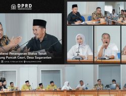 DPRD Sukabumi Pasang Badan Pastikan Hak Masyarakat di Puncak Ceuri Terlindungi