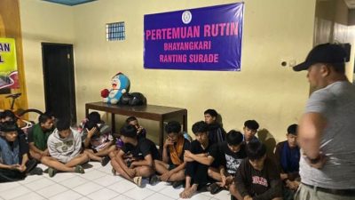 Gagalkan Tawuran, 25 Remaja di Cibitung Diamankan Polisi Terkait Perang Sarung
