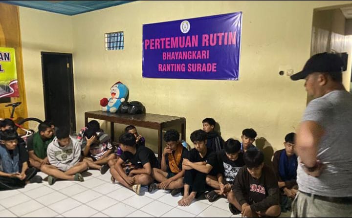 Gagalkan Tawuran, 25 Remaja di Cibitung Diamankan Polisi Terkait Perang Sarung