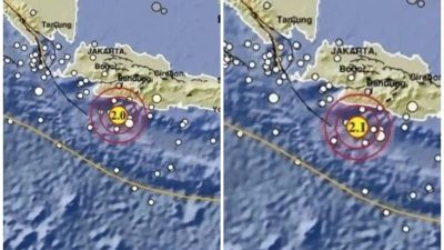 Gempa Dangkal Bandung-Sukabumi Tidak Berpotensi Tsunami, Warga Diminta Tetap Tenang