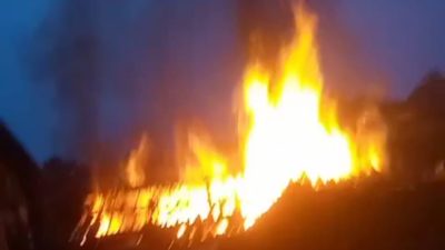 Si Jago Merah Amuk Rumah Lansia di Kota Sukabumi, Diduga Akibat Arus Pendek Listrik