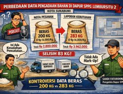 Pengelola Dapur MBG Lembursitu 2 Sebut Selisih Angka Adalah Kompensasi untuk Jaga Kualitas Gizi