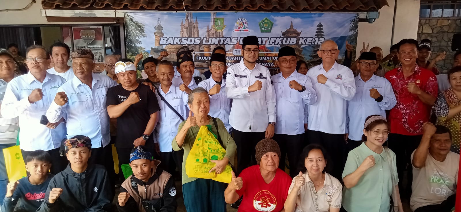 Tegaskan Identitas Kota Toleran, FKUB Sukabumi Tunjukkan Harmoni Lewat Aksi Kemanusiaan