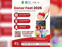 Antisipasi Kelangkaan Stok Idulfitri, PMI Kota Sukabumi Gelar Donor Fest 26 Jelang Arus Mudik