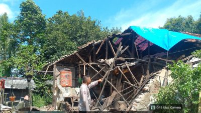 BPBD Sukabumi Data Kerusakan Pasca-Gempa M4,2 di Wilayah Simpenan