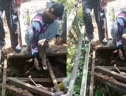 Terkendala Anggaran, Jembatan Vital di Kampung Citapen Tak Kunjung Diperbaiki Pemerintah Desa