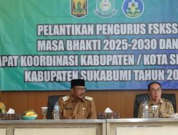 Resmi Dilantik, FSKSS Sukabumi Periode 2025-2030 Siap Genjot Budaya Hidup Sehat di Masyarakat