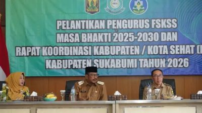 Resmi Dilantik, FSKSS Sukabumi Periode 2025-2030 Siap Genjot Budaya Hidup Sehat di Masyarakat