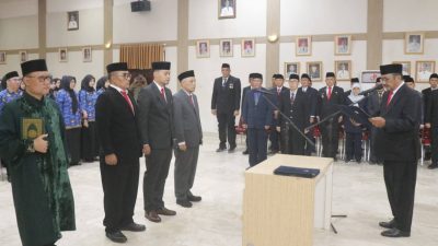 Isi Kekosongan Jabatan Strategis, Bupati Sukabumi Lantik Kepala Satpol PP hingga Kaban BKPSDM Baru