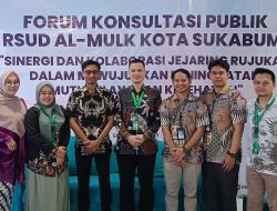 RSUD Al-Mulk Gelar Forum Konsultasi Publik, Bahas Kapasitas Kamar dan Penguatan Medis