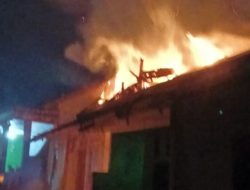 Diduga Korsleting Listrik, Rumah Dedi di Jampang Tengah Hangus Jadi Arang