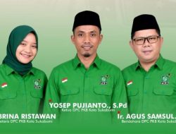 Yosep Pujianto Nahkodai PKB Kota Sukabumi