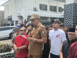 Ini Jawaban Langsung Walikota Ayep,di Depan Pendemo