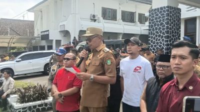 Ini Jawaban Langsung Walikota Ayep,di Depan Pendemo