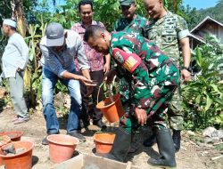 Dandim 0622 Sukabumi Mulai Pembangunan Jembatan Gantung Perintis, Perkuat Akses Tiga Desa di Tegalbuleud