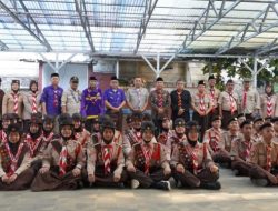 Wabup Andreas Bekali Kontingen Jamnas 2026, Tekankan Disiplin dan Pentingnya Interaksi Sosial Lewat Pramuka