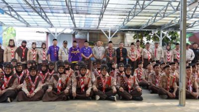 Wabup Andreas Bekali Kontingen Jamnas 2026, Tekankan Disiplin dan Pentingnya Interaksi Sosial Lewat Pramuka