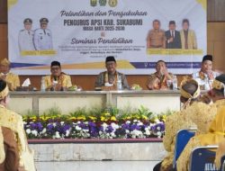 Pengurus APSI Kabupaten Sukabumi Resmi Dilantik, Bupati Dorong Penguatan Peran Pengawas Sekolah