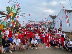 Semarak HUT RI ke-81, Warga Tiara Regency Sukabumi Blok G dan H Bersatu Bangun Kebersamaan