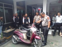Modus Bawa Anak, Pasutri Pelaku Curanmor di Sukabumi Ditangkap Polisi
