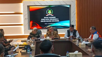 Temui Massa Aksi, DPRD Kota Sukabumi Minta Manajemen Maxim Pusat Hadir