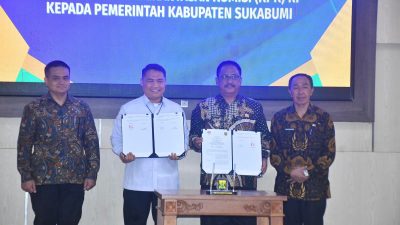 KPK Hibahkan Aset Rp1,94 Miliar ke Pemkab Sukabumi, SIMPATIK Resmi Diluncurkan