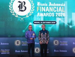 Jamkrindo Raih Penghargaan Bisnis Indonesia Financial Awards 2026 kategori Excellence in Bridging MSMEs to Financing Access