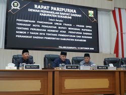 Penataan Birokrasi Mengemuka, Tujuh Fraksi DPRD Sukabumi Bahas Perubahan SOTK